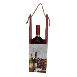 Caja Para Vino Clararte Cv01 Decorativa Vintage