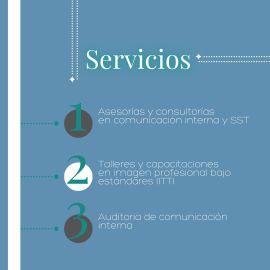 Asesoría en comunicación e imagen y Seguridad y Salud en el Trabajo