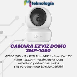 CAMARA EZVIZ DOMO 2MP-1080 EZ360 C6N