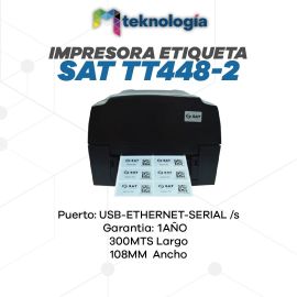Impresora de etiquetas SAT TT448-2