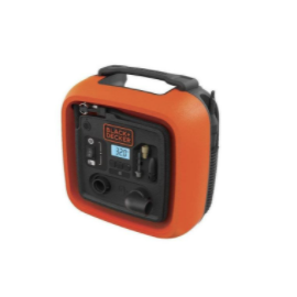 BDINF12- LA INFLADOR MULTIPROPOSITO 12V Inflador de 12V 160PSI – 8 AMPS