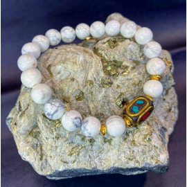 pulsera de howlita