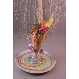 Cono o Canasta de mariscos
