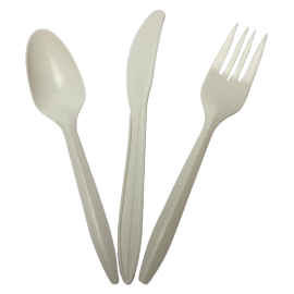 Platos, vasos y cubiertos BIODEGRADABLES Y COMPOSTABLES.