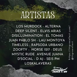 Entrada a Festival “Trench Town Green Fest”