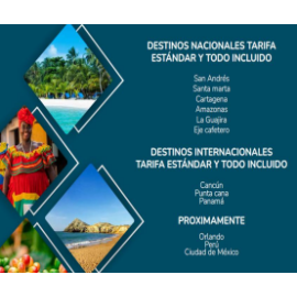 PLANES TURÍSTICOS NACIONALES E INTERNACIONALES