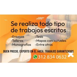 Realización de trabajos académicos