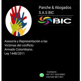 Asesoría representación  y acompañamiento a las víctimas del conflicto armado