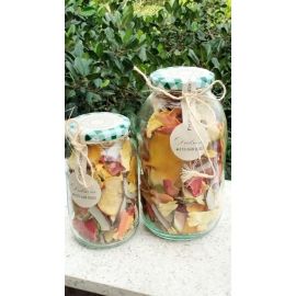 Snack de Mix de frutas deshidratadas natural y sin azúcar adicionada