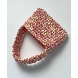 Bolso tejido en trapillo