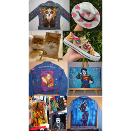 CUADROS Y PRENDAS PERSONALIZADAS