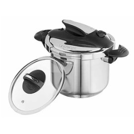 Olla A Presión Universal 4 Litros+ Tpa de Vidrio