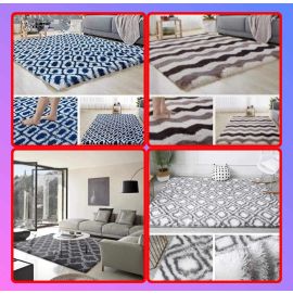 Alfombras tipo peluche anti deslizantes