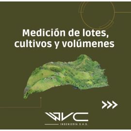 Medición de lotes y cultivos