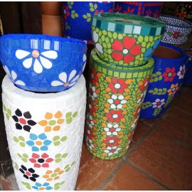 Materas decoradas manualmente